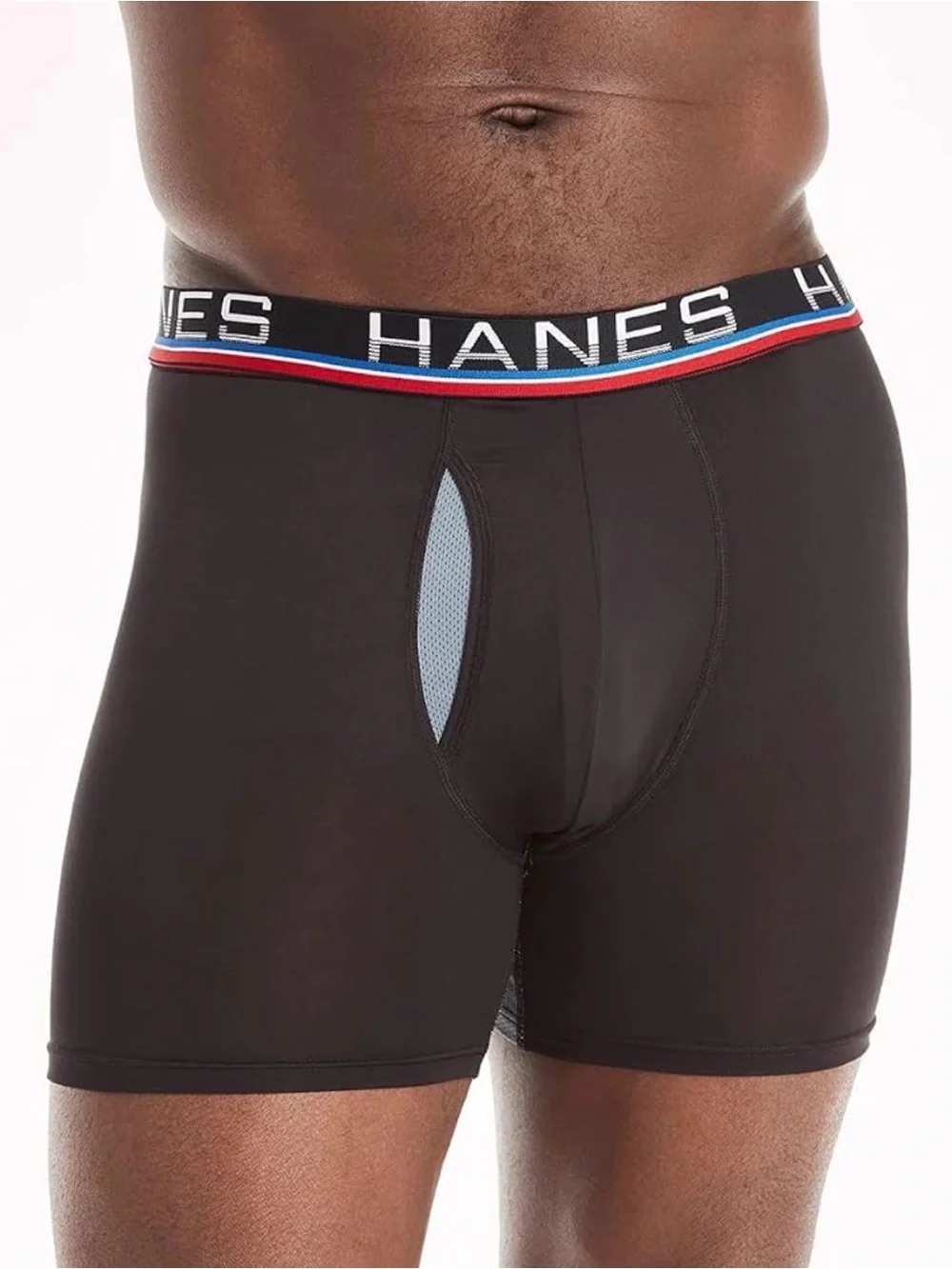 NEW Hanes 1 Pack X-Temp Boxer Briefs Men's Large Breathable Tagless Stretch